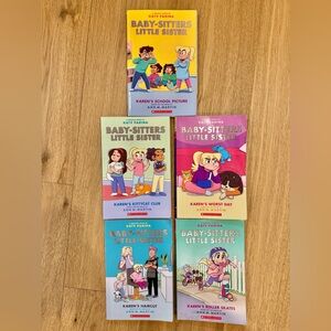 Bundle of kids books “Baby-sitters little sister”